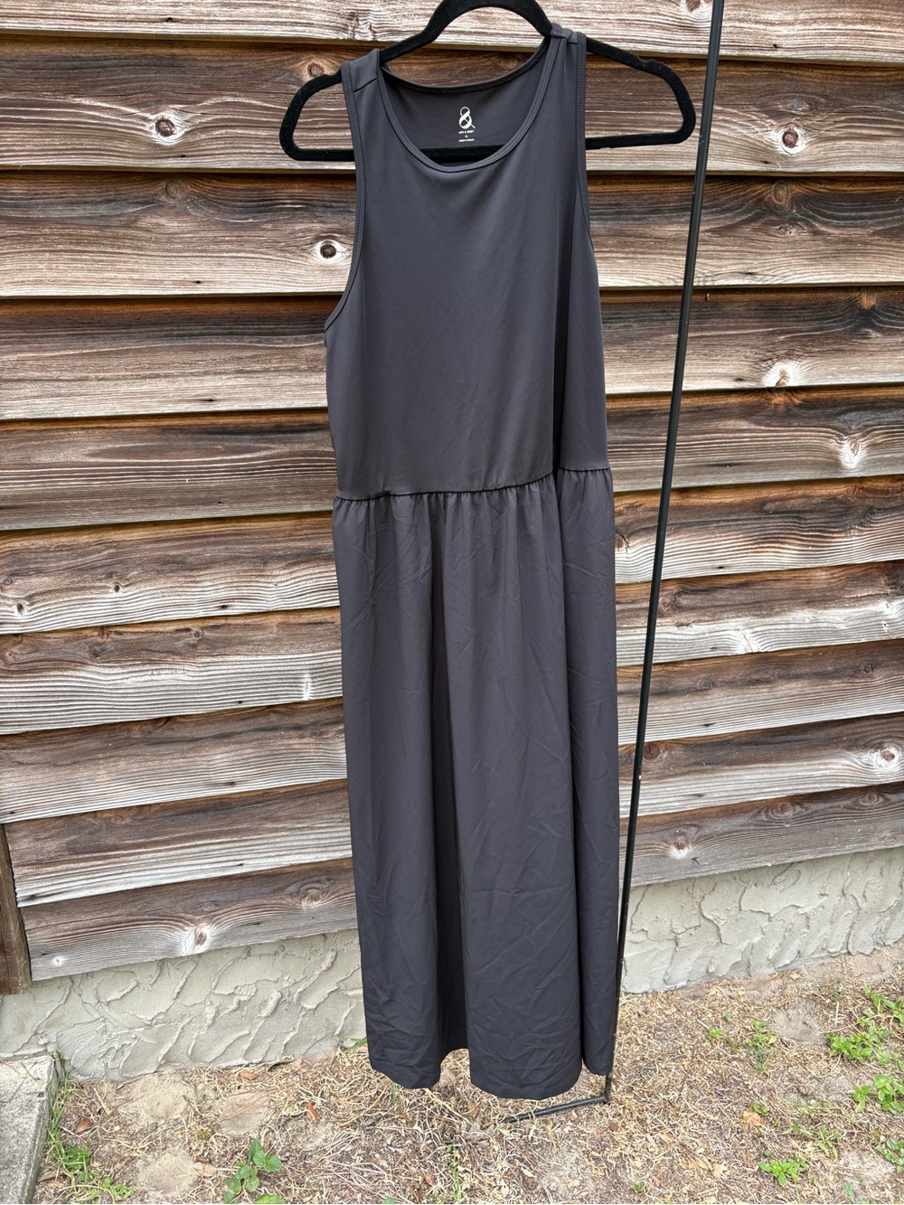 Lou & Grey Black Sleeveless Maxi Dress